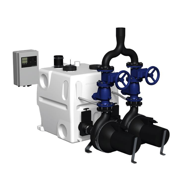 Канализационная насосная станция Grundfos Multilift MD1.80.80.22.4.50D/450.SL