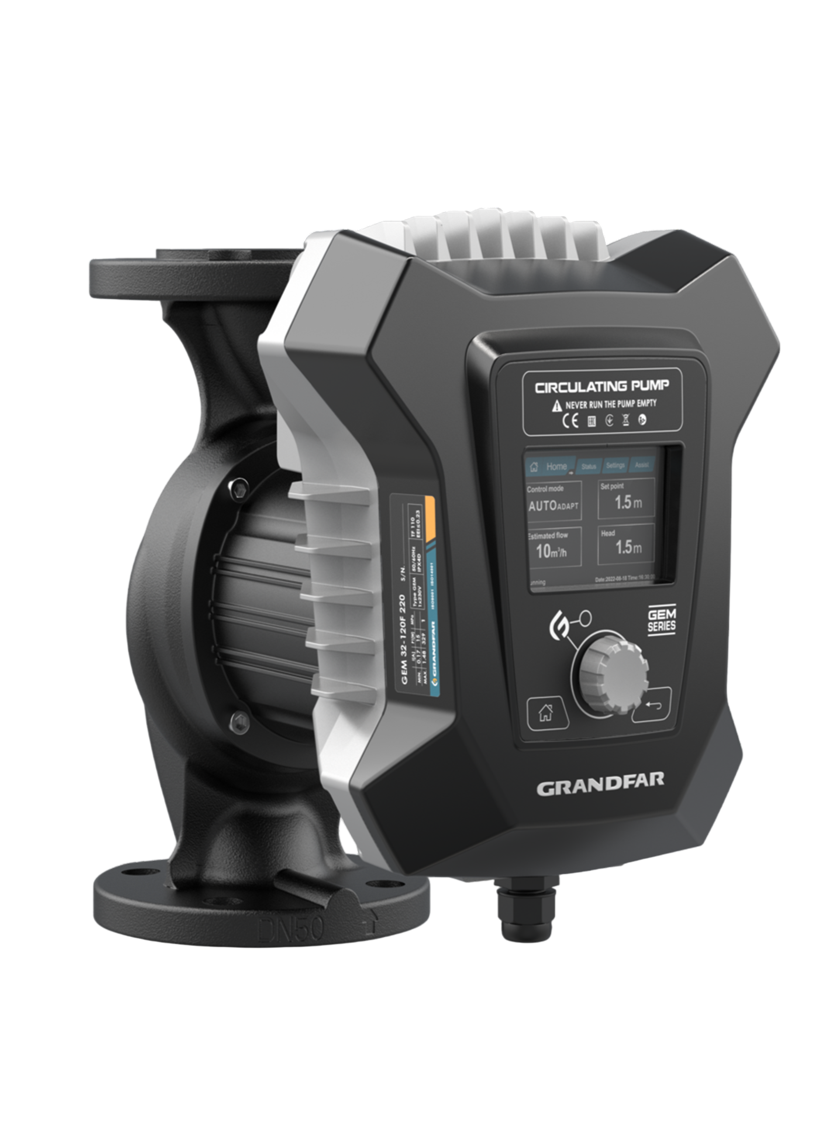 Циркуляционный насос Grandfar GEM100-120F