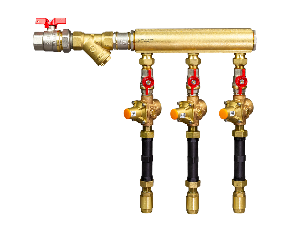 Узел распределительный Ридан WDU.3R V1 DN32-9L-32-7BIZ32-BV15