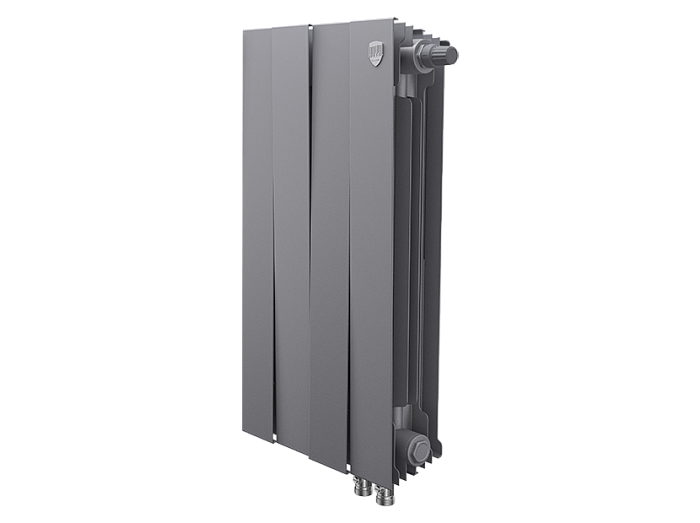 Радиатор Royal Thermo PianoForte 500 /Silver Satin - 4 секц. VDR