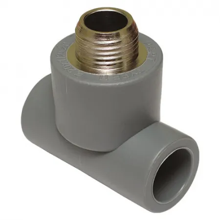 Tebo тройник комбинированный PE-RT нр 20х3/4"х20