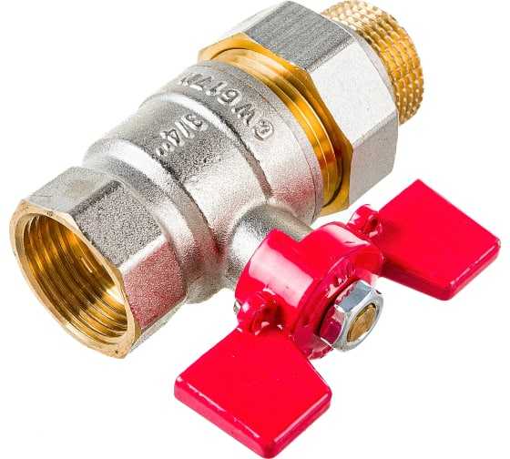 Кран шаровой ROMMER с американкой 1 1/4" ВН/НР