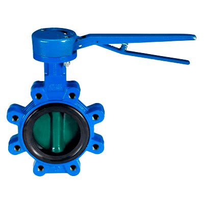 Затвор дисковый поворотный Danfoss VFY WH Ду 125 Ру16 чугун с рукояткой