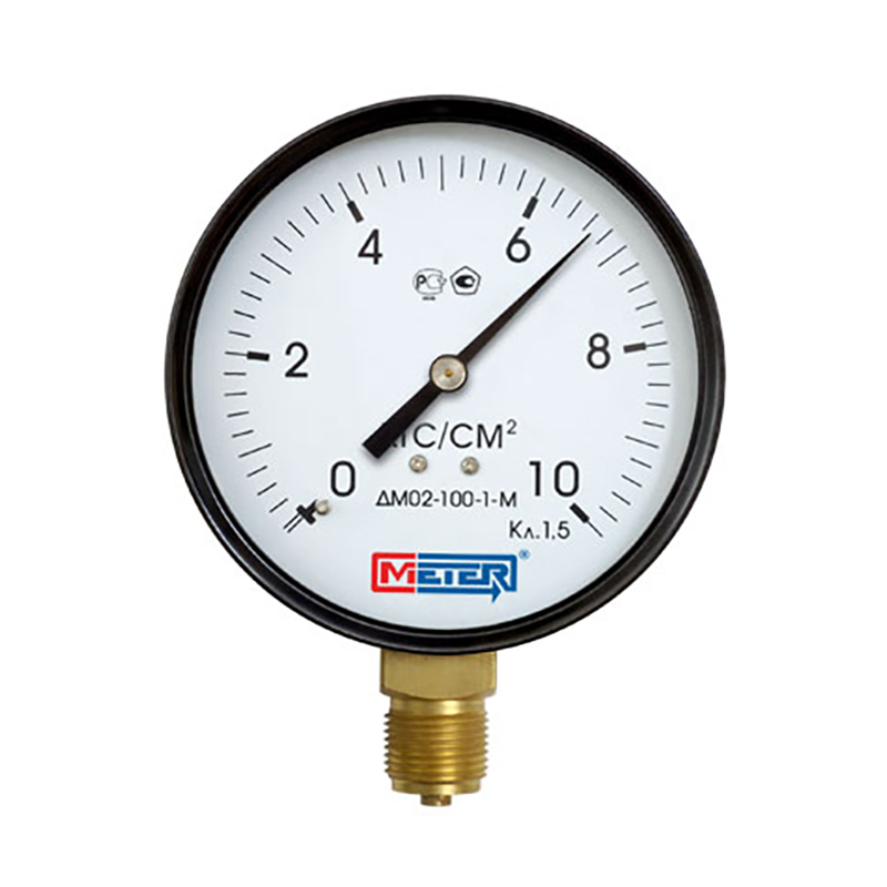 Манометр Meter ДМ 02-100-1-М Р=0..16 кгс/см2 М20х1,5 кл.1,5