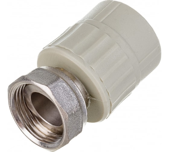 Муфта PP-R сер комб Дн25х3/4" нак/г VALFEX 10139025Г