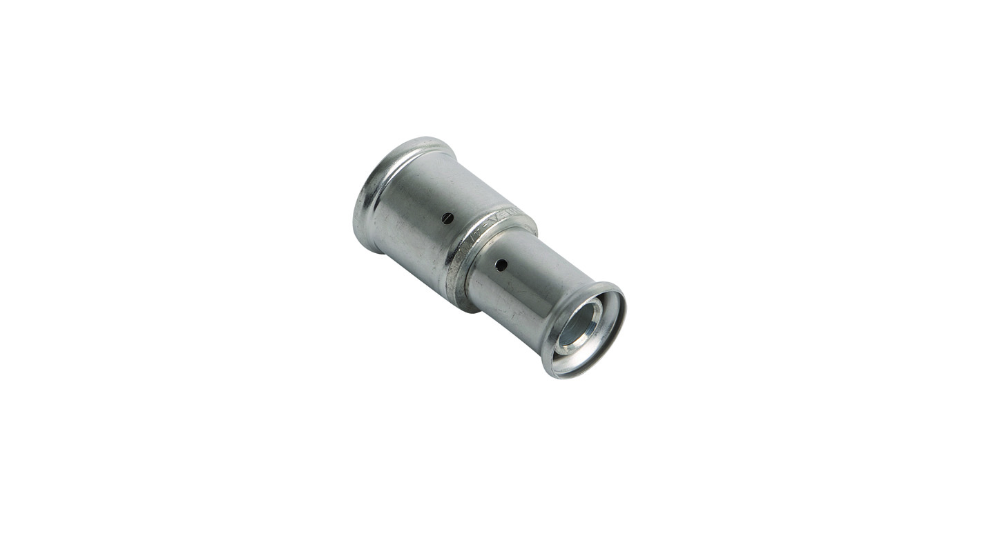 Муфта 26-16, Henco P, 16, пресс-пресс, латунь
