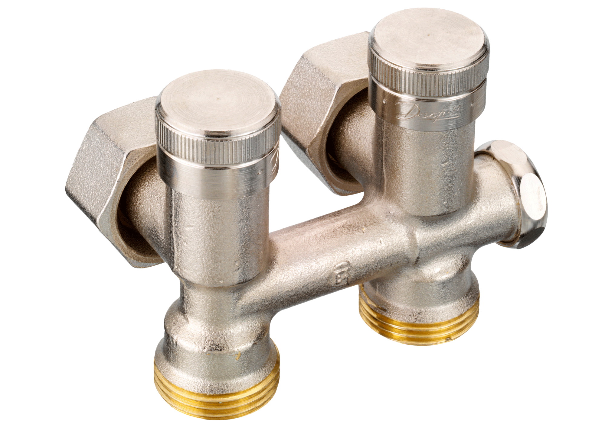 Клапан запорный Danfoss RLV-K 3/4''x3/4'' угловой