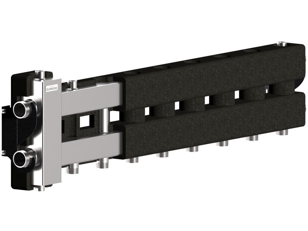 Балансировочный коллектор Gidruss BMSS-80-5D.EPP