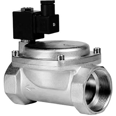 Клапан электромагнитный обратного действия Newkey н.з. DN5 (2") PN16 220AC