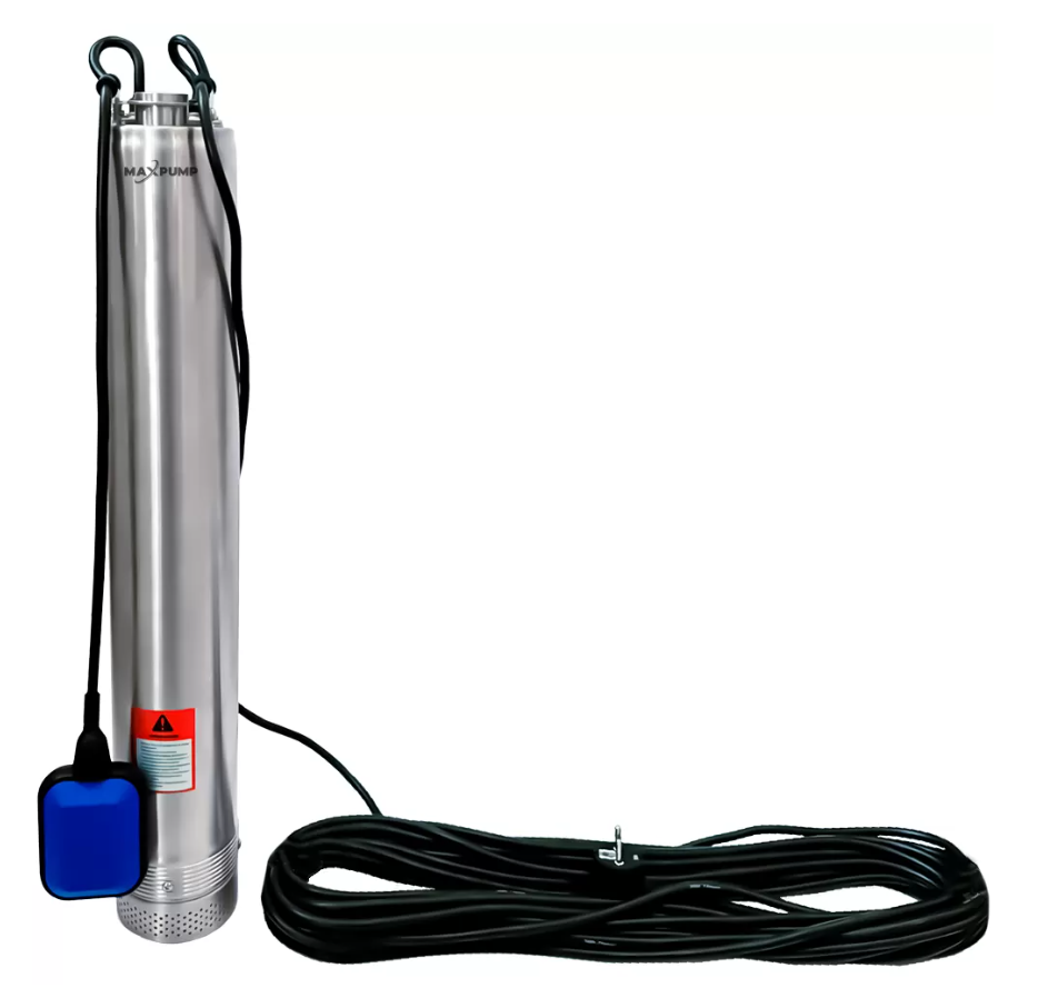 Насос для колодца MAXPUMP WELL1 INOX с поплавком