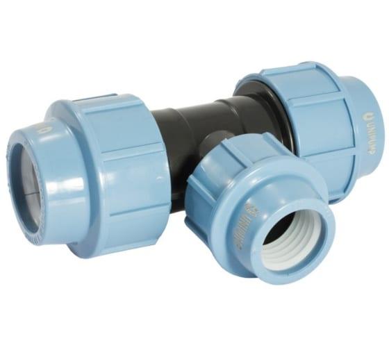 Фитинг для труб ПНД Unipump D40x25x40 (Редукционный)