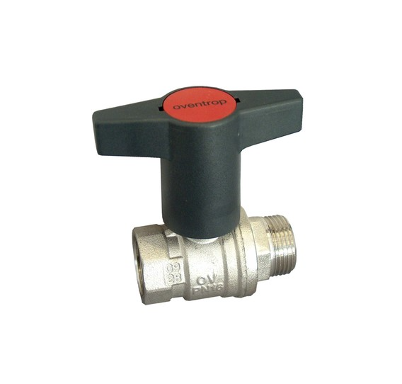 Кран шаровой Optibal DN-50, 2, НВ, PN, бар-16, ручка-пластмассовая