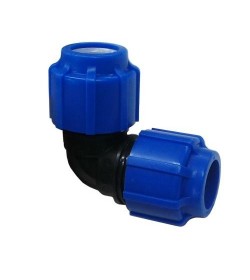 Отвод Valfex 90° 32-32, Valfex, обжим-обжим, PP-R, для ПНД труб