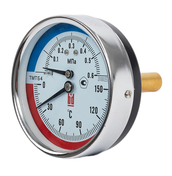 Термоманометр BD ТМТБ 41Т (0-150С) (0-0,6) �Па кл.2,5 G1/2