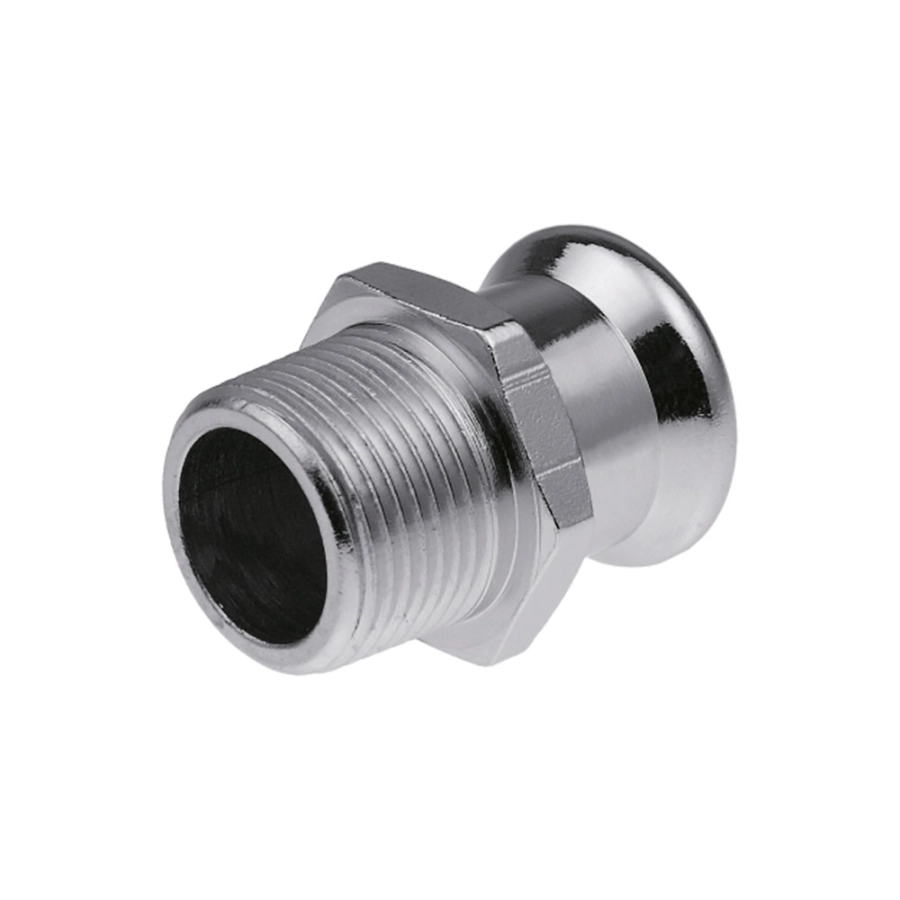 Соединитель с наружной резьбой KAN-Therm Steel press - 18xR1/2