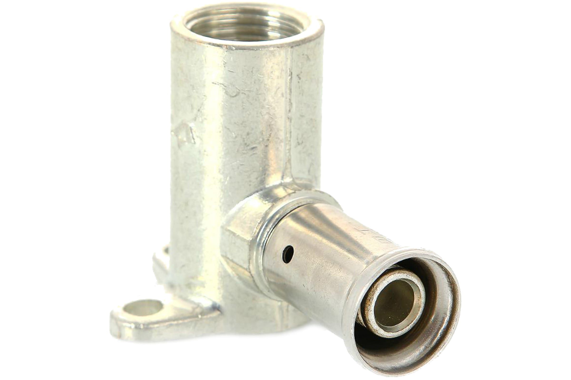 Водорозетка 16-1/2", Henco P, 2, пресс-резьба, вн., латунь, укороченная