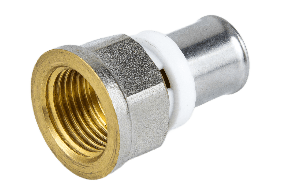 Муфта МП пресс латунь Дн20х1/2" ВР Aquasfera 8002-03
