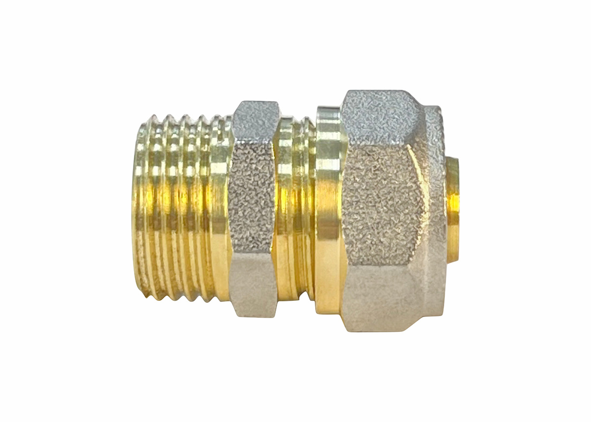 Соединитель VALFEX обжимной с переходом на НР 16 x 3/4" (300/15)